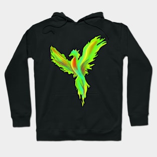 Green New phoenix Hoodie